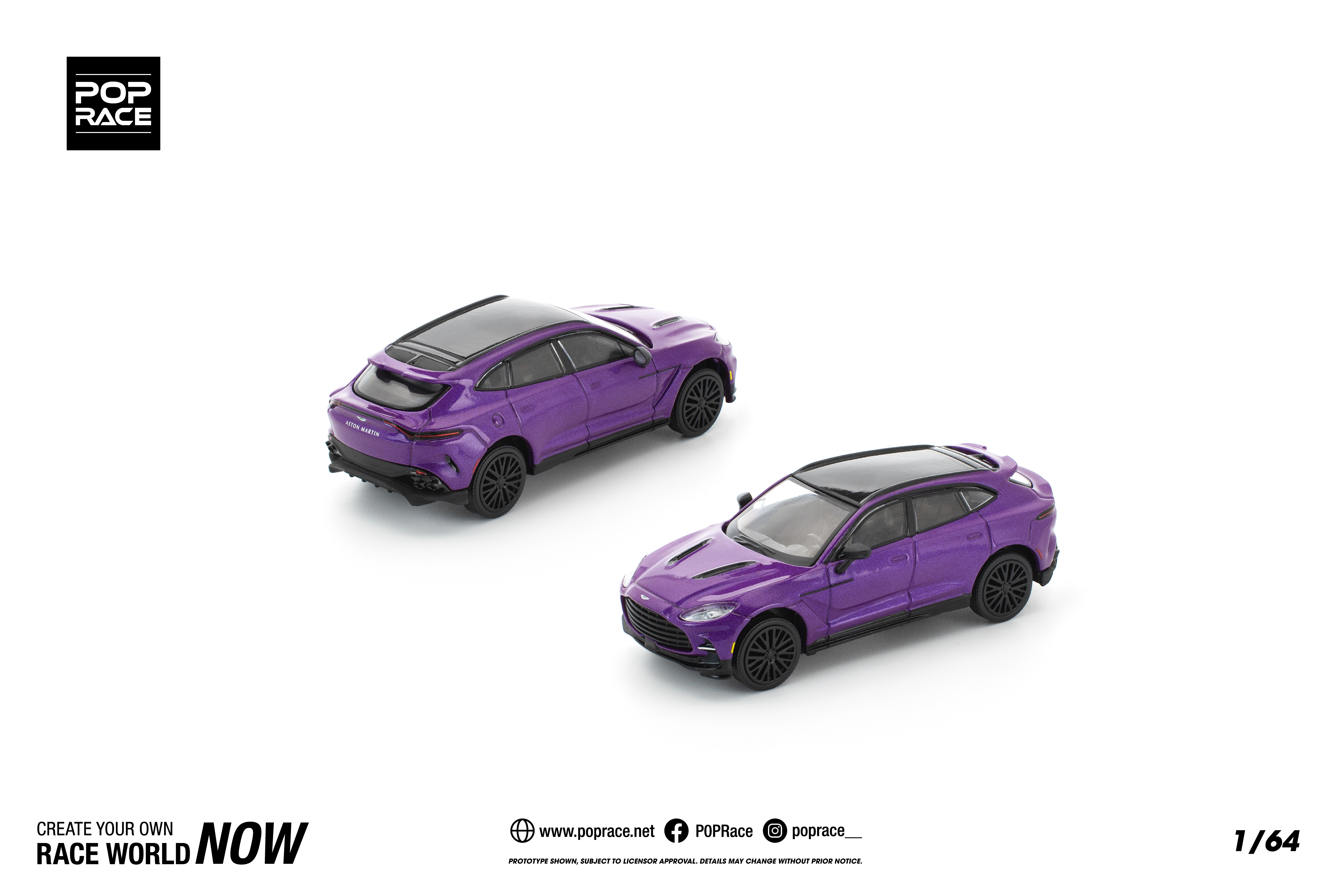 Aston Martin DBX 707 Storm Purple - PR640268