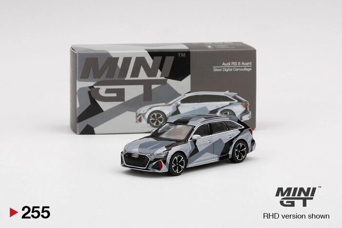 Audi RS 6 Avant Silver Digital Camouflage