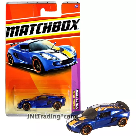 Matchbox Lotus Exige Sport Cars 2010 Card