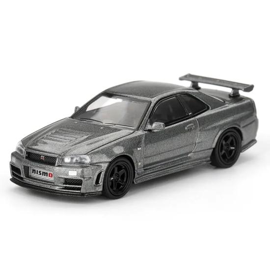 Mini GT 1/64 Nissan Skyling GT-R Dark Metal Gray(NISMO BNR34 CRS Version) MGT01160