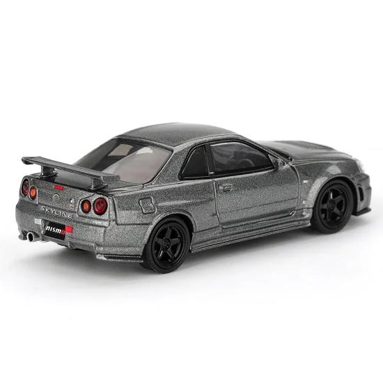 Mini GT 1/64 Nissan Skyling GT-R Dark Metal Gray(NISMO BNR34 CRS Version) MGT01160