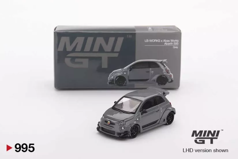 Abarth 595 LB-WORKS x Abas Works Grey MGT00995
