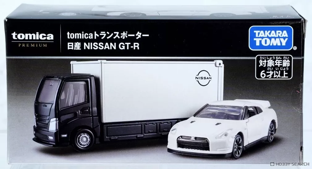 Tomica Premium - Nissan GTR R35 + Kamyon