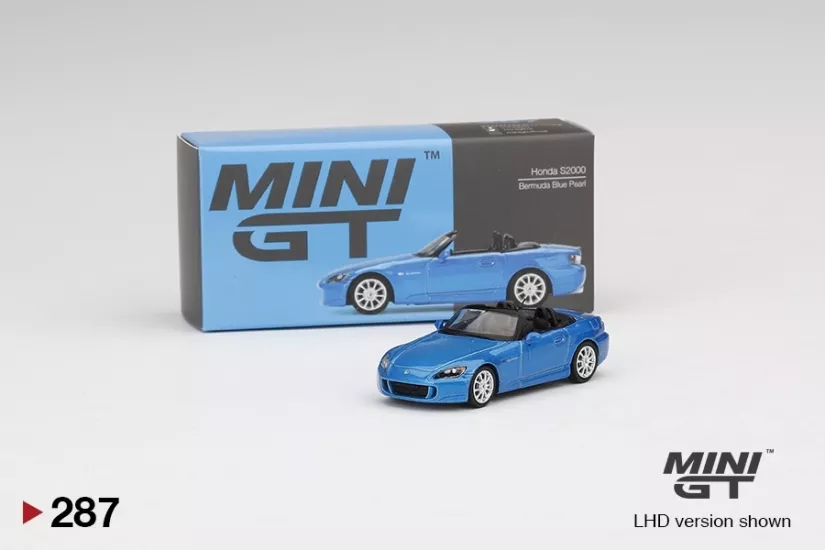 Mini GT Honda S2000 Laguna Blue Pearl