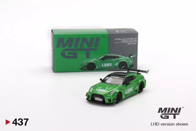 LB - Silhouette Works GT Nissan 35GT-RR Apple Green - Açık Jelatin