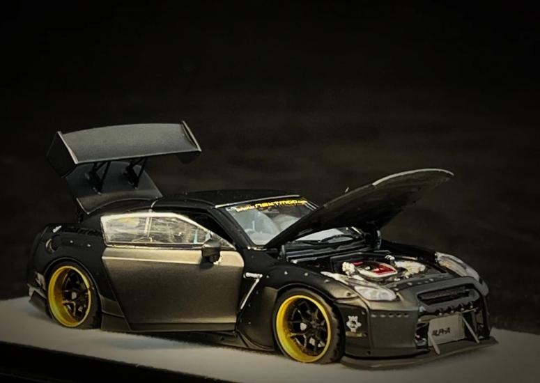 PGM Nissan GT R 35 Matte Black Limit No:899 Lux