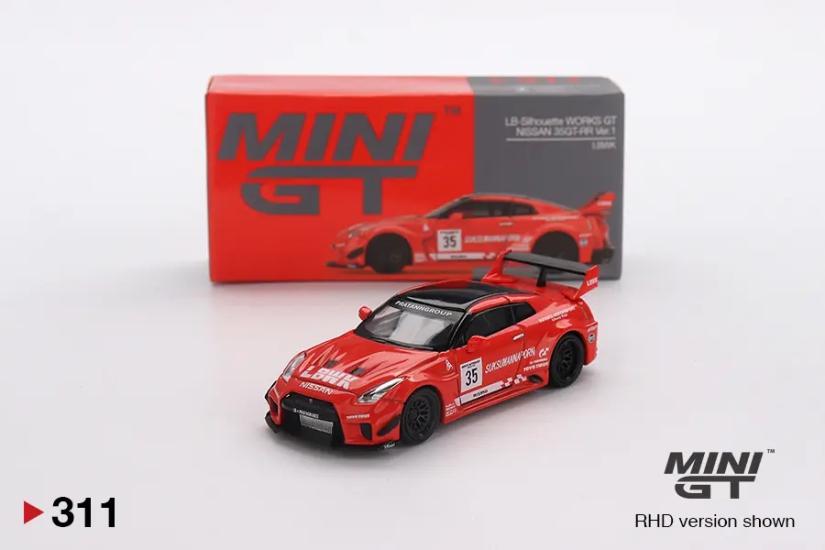Lb Silhouette Works GT Nissan 35GT-RR Ver.1 LBWK - #311 - Açık Jelatin