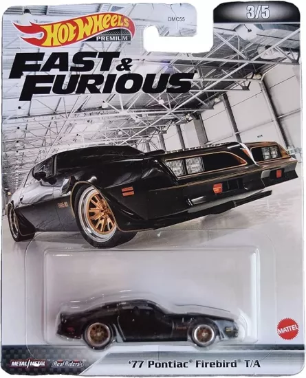 Hot Wheels Premium - ’77 Pontiac Firebird T/A - Fast & Furious