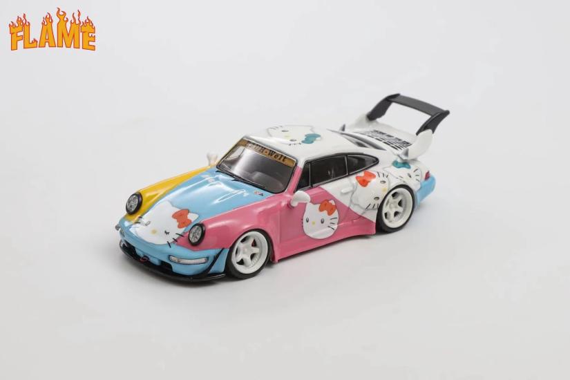 Flame.- Porsche Rauh Welt - Version 2 - Hello Kitty