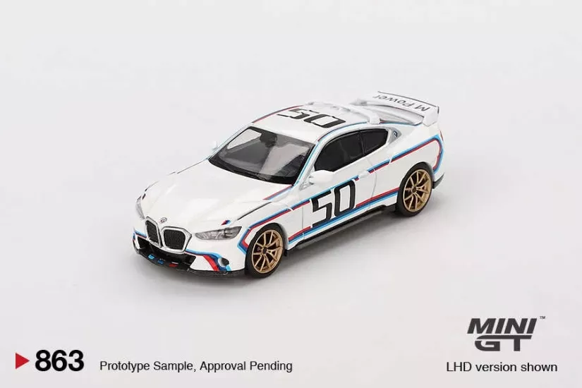 BMW 3.0 CSL White - Blister Paket MGT00863-BL