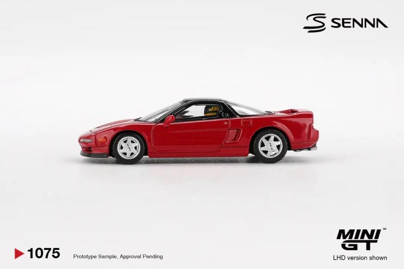 Mini GT 1/64 Honda NS-X Prototype Midship Sports 1989 Ayrton Senna w/ Figure MGT01075