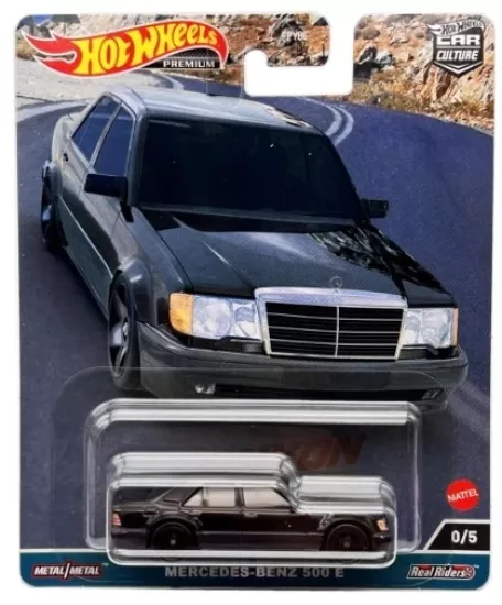 Hot Wheels Premium - Mercedes Benz 500 E - Canyon - Chase***