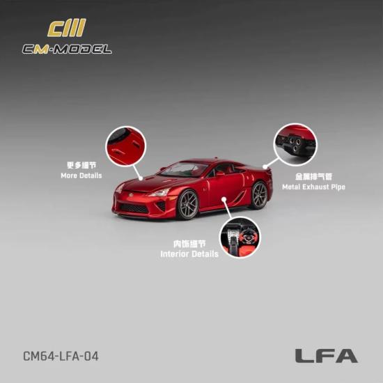CM Model - Lexus LFA GT Show - Red
