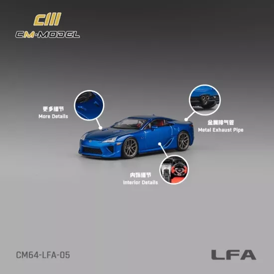 CM Model - Lexus LFA GT Show - Blue