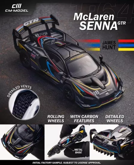 CM Model - McLaren Senna GTR James Hunt