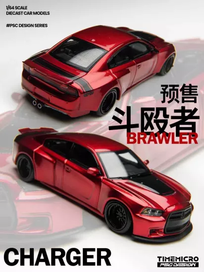 Time Micro x Psc Design - Charger ’’Brawler’’ Red - TM648204