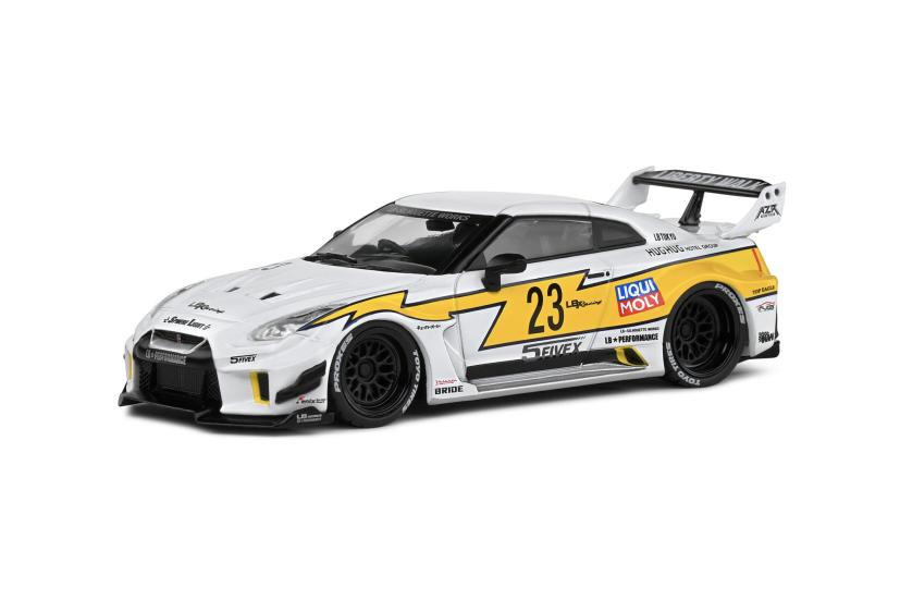 NISSAN GTR35 LBWK SILHOUETTE – WHITE – 2019