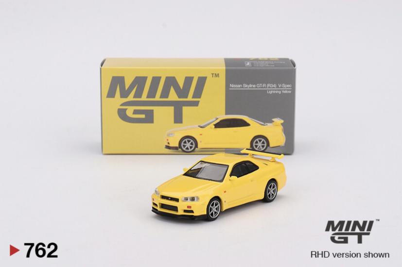 Nissan Skyline GT-R (R34) V-Spec Lightning Yellow MGT00762