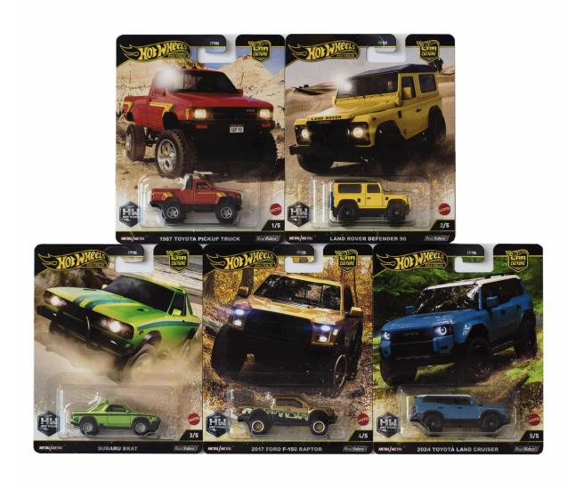 HW Off Road 5’li Premium Set