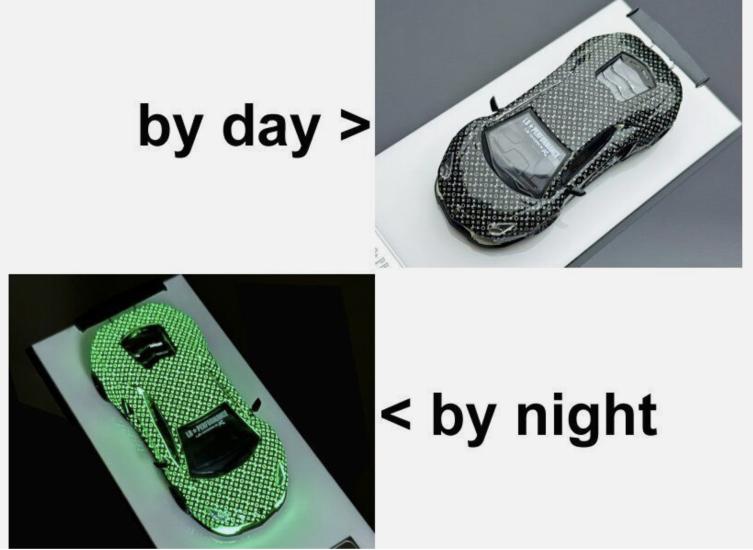 Lamborghini Aventador LP700 - LBWK - Luminous - Night Effect - King Model 1:64