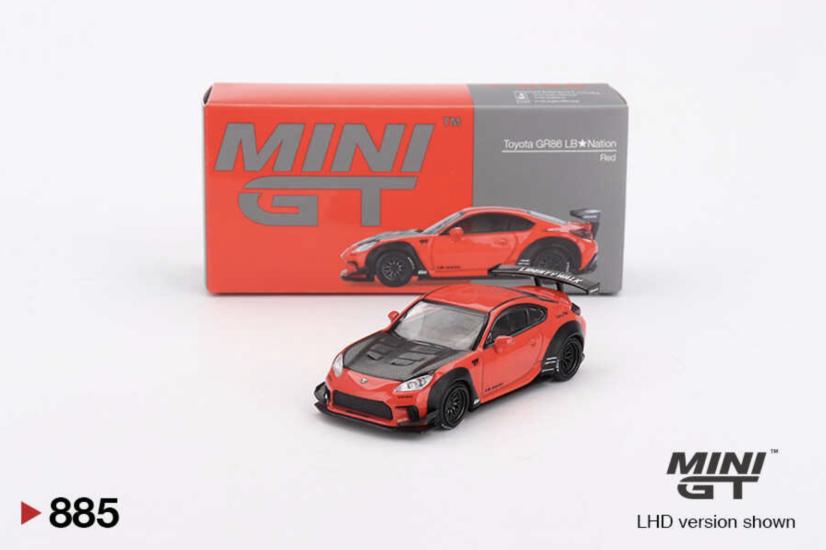 Toyota GR86 LB Nation Red MGT00885