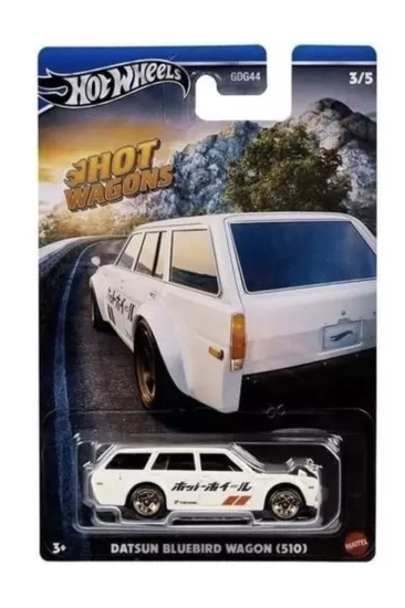 Datsun Bluebird (510) Shot Wagon - Silver Series