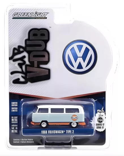1968 Volkswagen Type 2 - Greenlight - Gulf