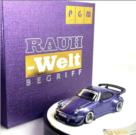 PGM Porsche 930 RWB Rauh-Welt Begriff Purple Limit No: 950 - Lux
