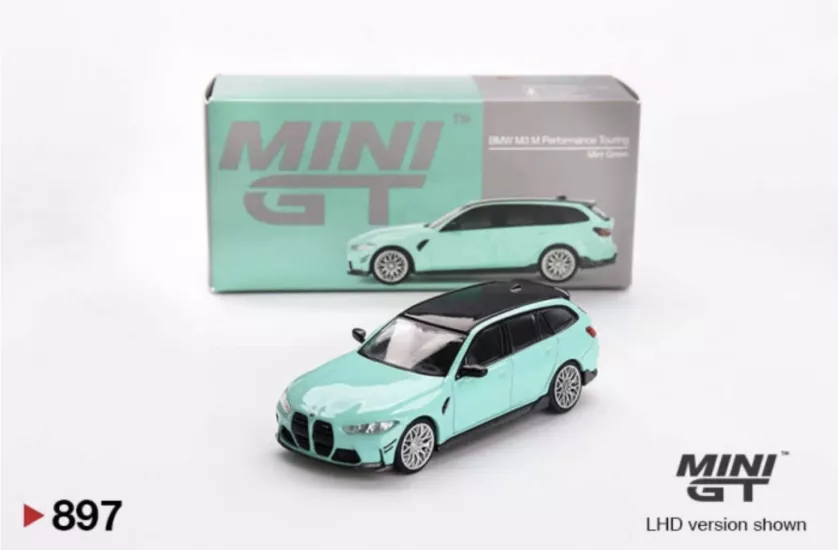 BMW M3 M Performance Touring Mint Green MGT00897 - Blister