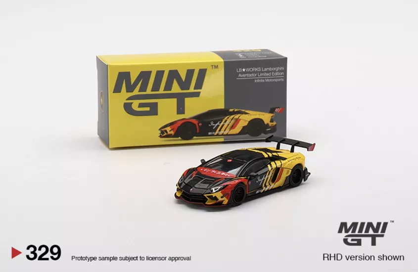 Lamborghini Aventador Limited Edition Infinite Motorsports - Açık Jelatin