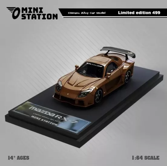 Mazda Rx-7 Veilside Brown - Figür Versiyon