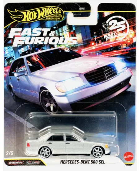 Hot Wheels Premium - Mercedes-Benz 500 Sel