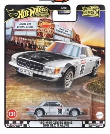 Hot Wheels Premium Boulevard - ’80 Mercedes Benz 500 Slc Rallye #131