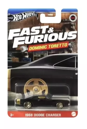 Hot Wheels - Fast Furious Dominic Toretto 1968 Dodge Charger