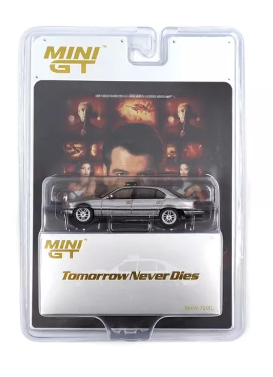 Mini GT 1/64 BMW 750IL ’’Tomorrow Never Dies’’ - Blister Paket MGT00902-007E