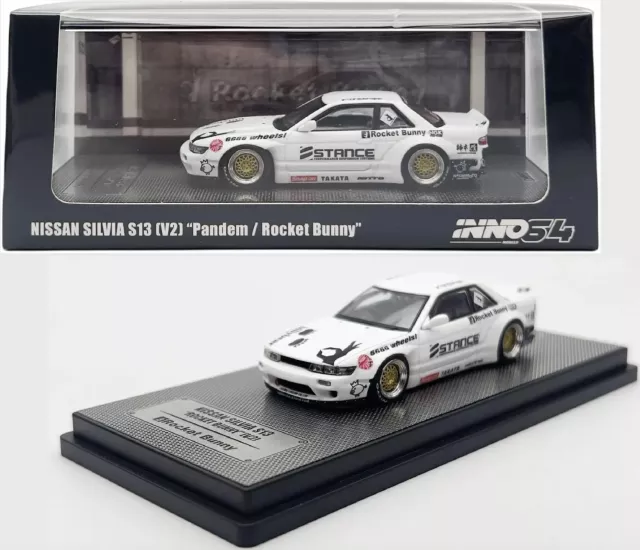 Inno64 NISSAN SILVIA s13 V2 Panem / Rocket Bunny - Jelatinsiz