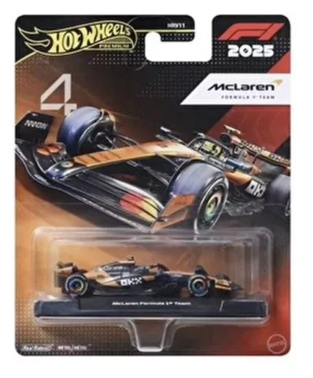 Hot Wheels Premium - Formula 2025 McLaren #4