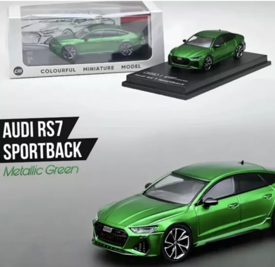 CM Model - Audi RS7 Sportback 2022 - Metalik Yeşil