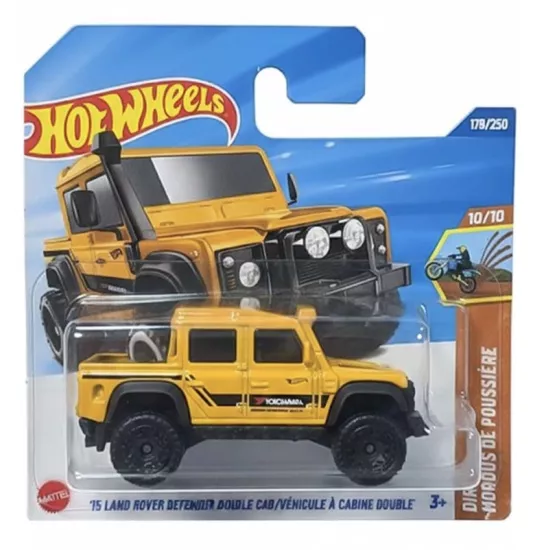 ’15 Land Rover Defender Double Cab/Vehicle A Canine Double - JBC00 - Hot Wheels
