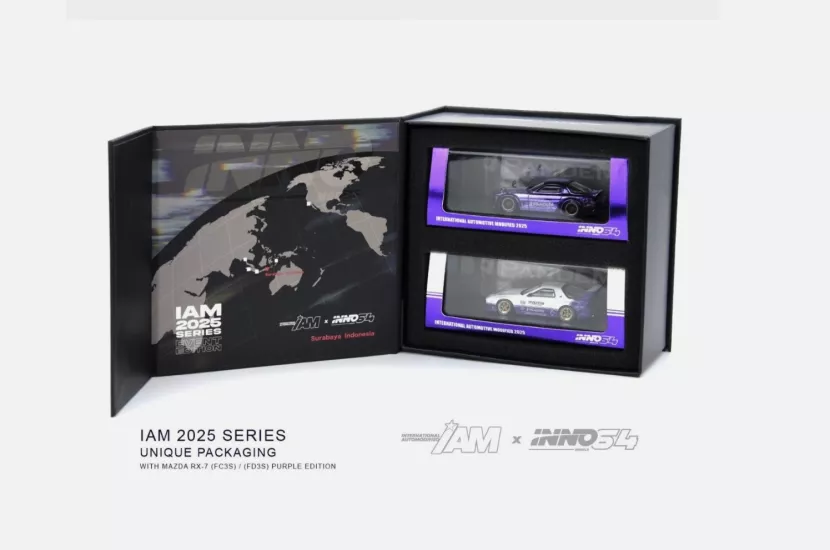 IAM2025 Event Edition x Inno64 - Singapore - Mazda Rx-7C3S & Mazda Rx-7 FD3S