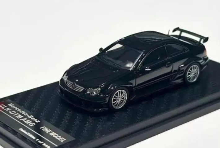 Fine Model - Mercedes CLK-DTM AMG - Siyah  Jelatinsiz