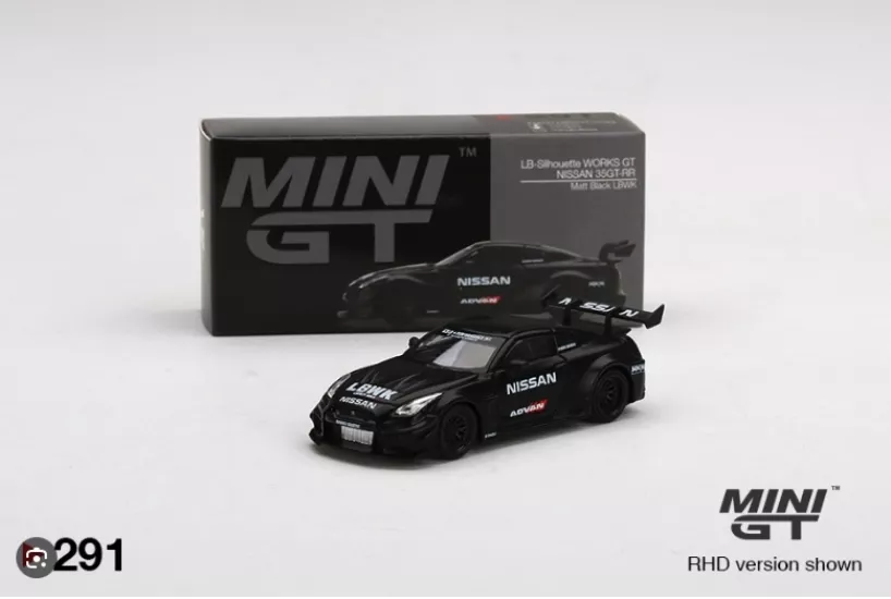LB-Silhouette Works GT Nissan 35GT-RR Matt black LBWK #291 - Açık Jelatin