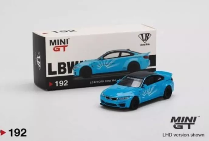 LB Work Bmw M4 - Baby Blue #192 - Açık Jelatin