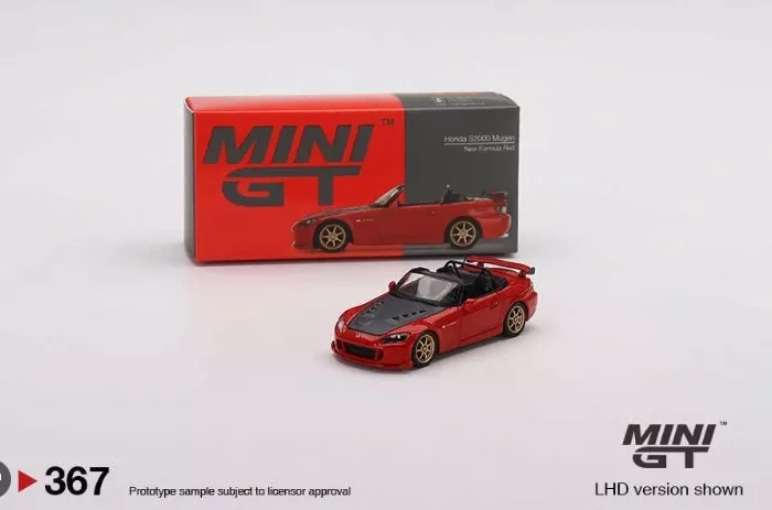 Honda S2000 Mugen New Formula Red #367 - Açık Jelatin