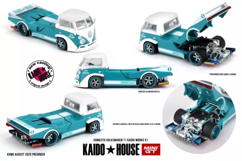 Mini GT x KaidoHouse 1/64 Volkswagen T1 KAIDO WORKS V1 KHMG220