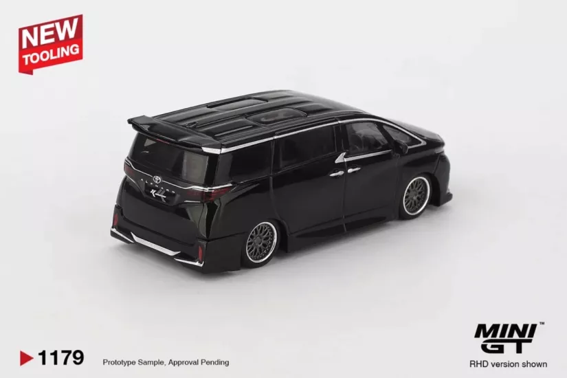 Mini GT 1/64 Toyota Alphard 40 KUHL Black MGT01179