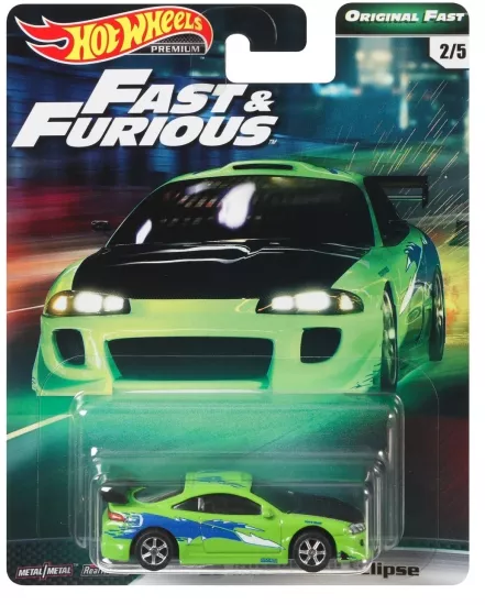 Hot Wheels Premium - ’95 Mitsubishi Eclipse - Original Fast