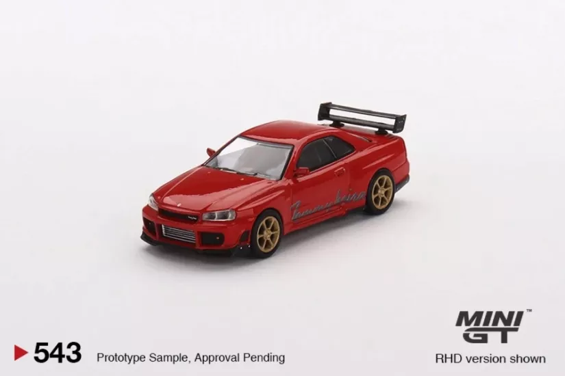 Mini GT - Nissan Skyline GT-R Tommykaira R-z Red