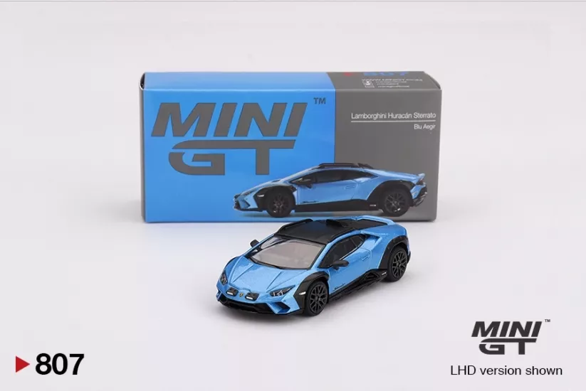Mini GT - Lamborghini Huracan Sterrato - Blu Aegir