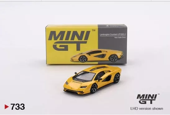 Mini GT - Lamborghini Countach LPI 800-4 - New Giallo Orion
